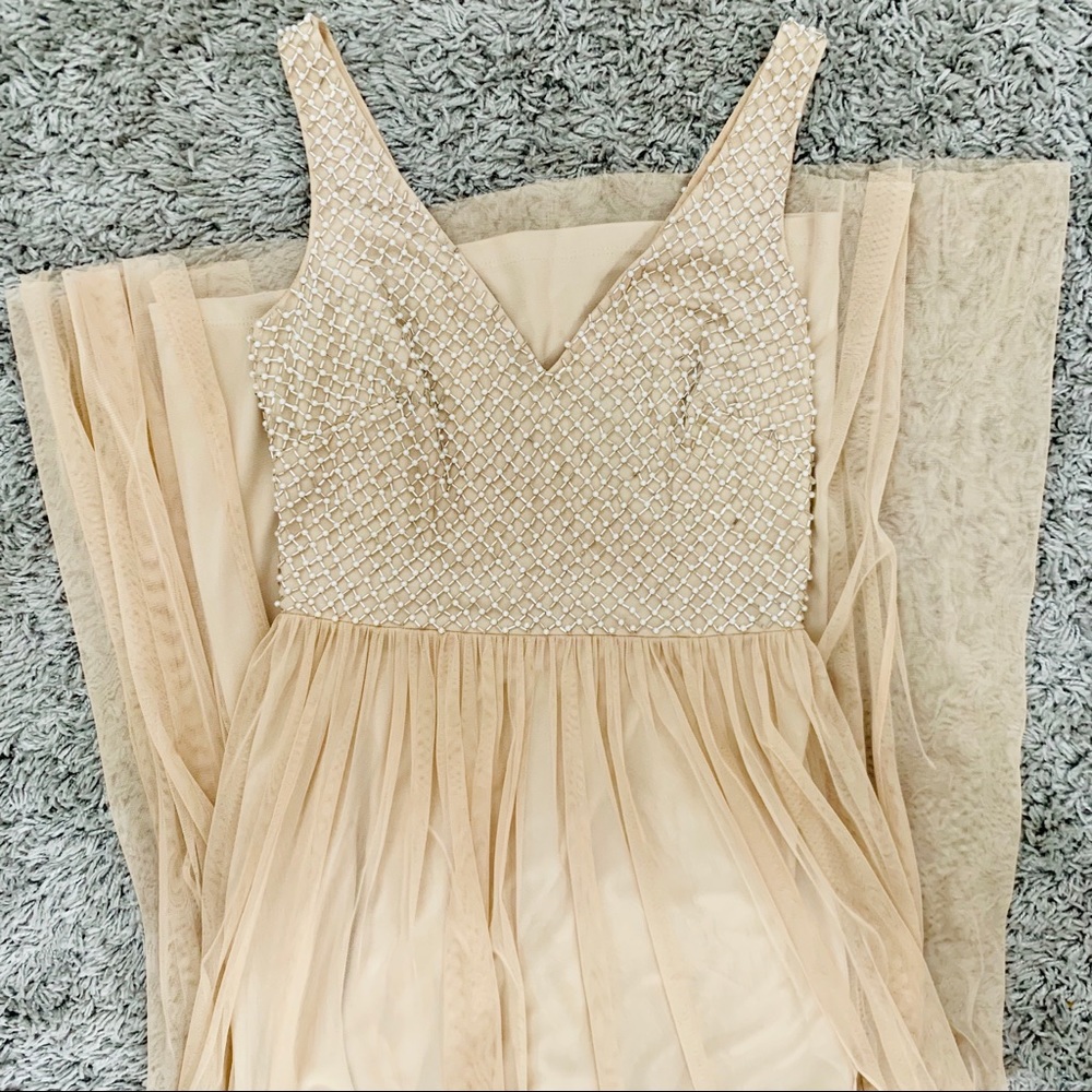 BHLDN Champagne Dress